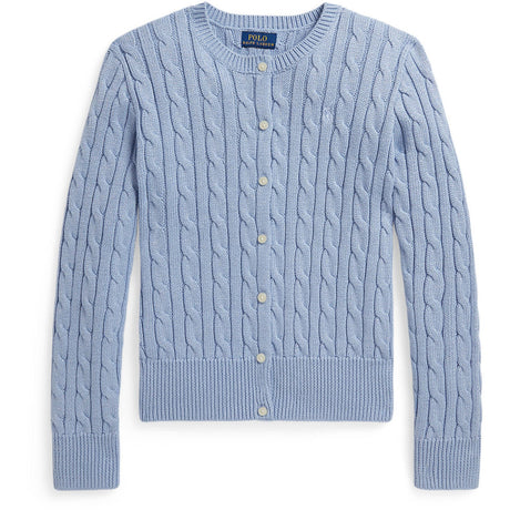 Polo Ralph Lauren Chambray Blue W/ Metallic Cardigan