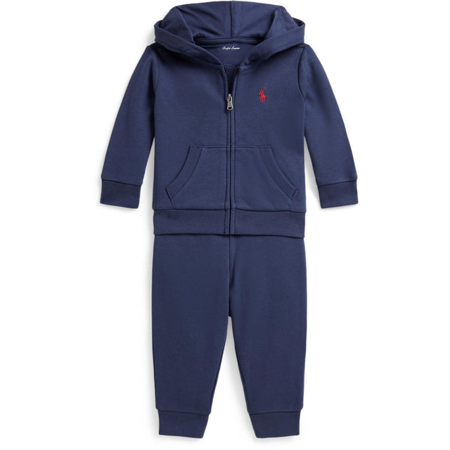 Ralph Lauren Baby Light Navy Pant Sæt