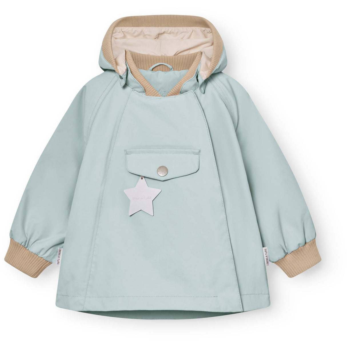 Mini A ture Cloud Blue Matwai Jacket. Grs