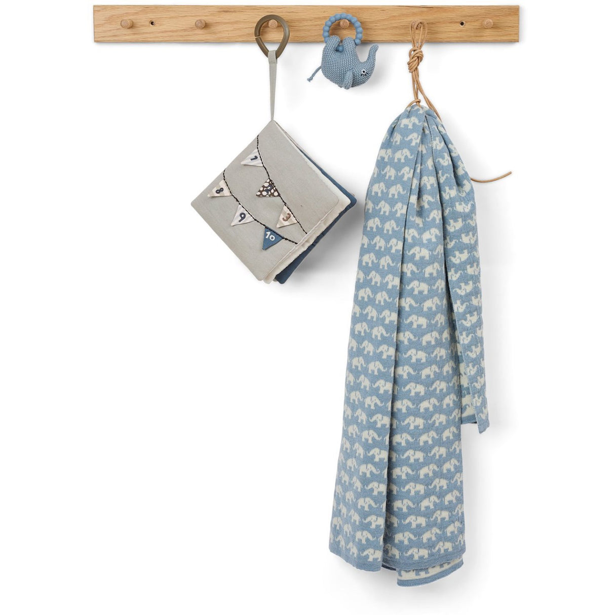 Smallstuff Light Blue Elephant Rangle