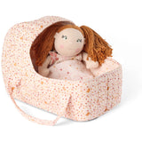 Smallstuff Soft Rose Hearts And Birds Dukkelift, Pude Og Dyne