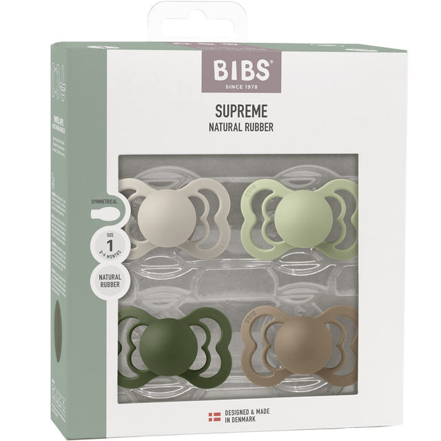 Bibs Sand/Sage/Hunter Green/Dark Oak Sut Supreme 4-Pak Latex