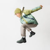 Mini A ture Granite Green Col. B. Matvalon Fleece Lined Jacket. Grs
