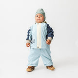 Mini A ture Cloud Blue Col. B. Matwally Jacket. Grs
