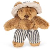 Konges Sløjd Blue Stripe Tiny Bamse Travel
