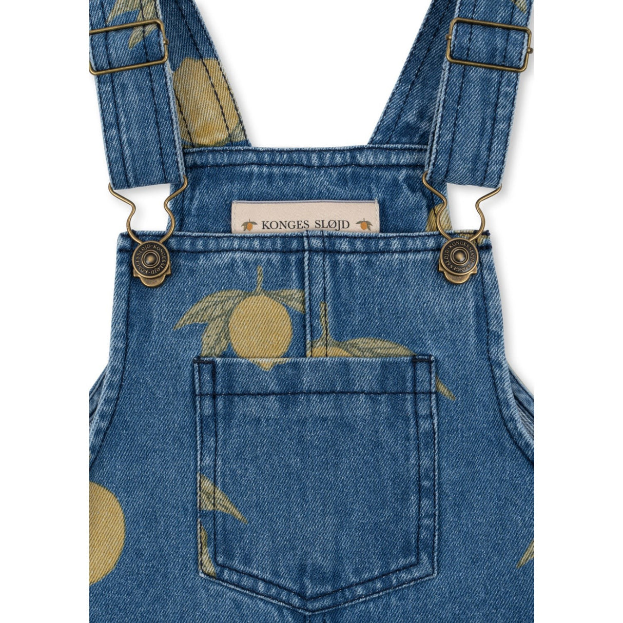Konges Sløjd Lemon Denim Magot Smækbukser Gots