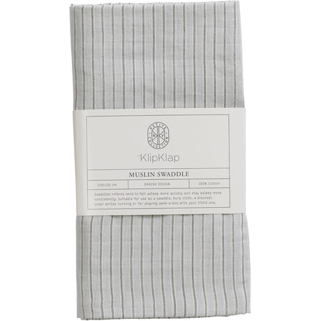 by KlipKlap Moon Grey Alfred Stripe Svøb