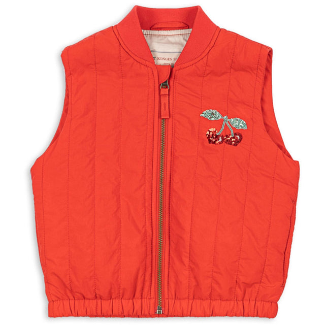 Konges Sløjd Fiery Red Juno Paliet Vest