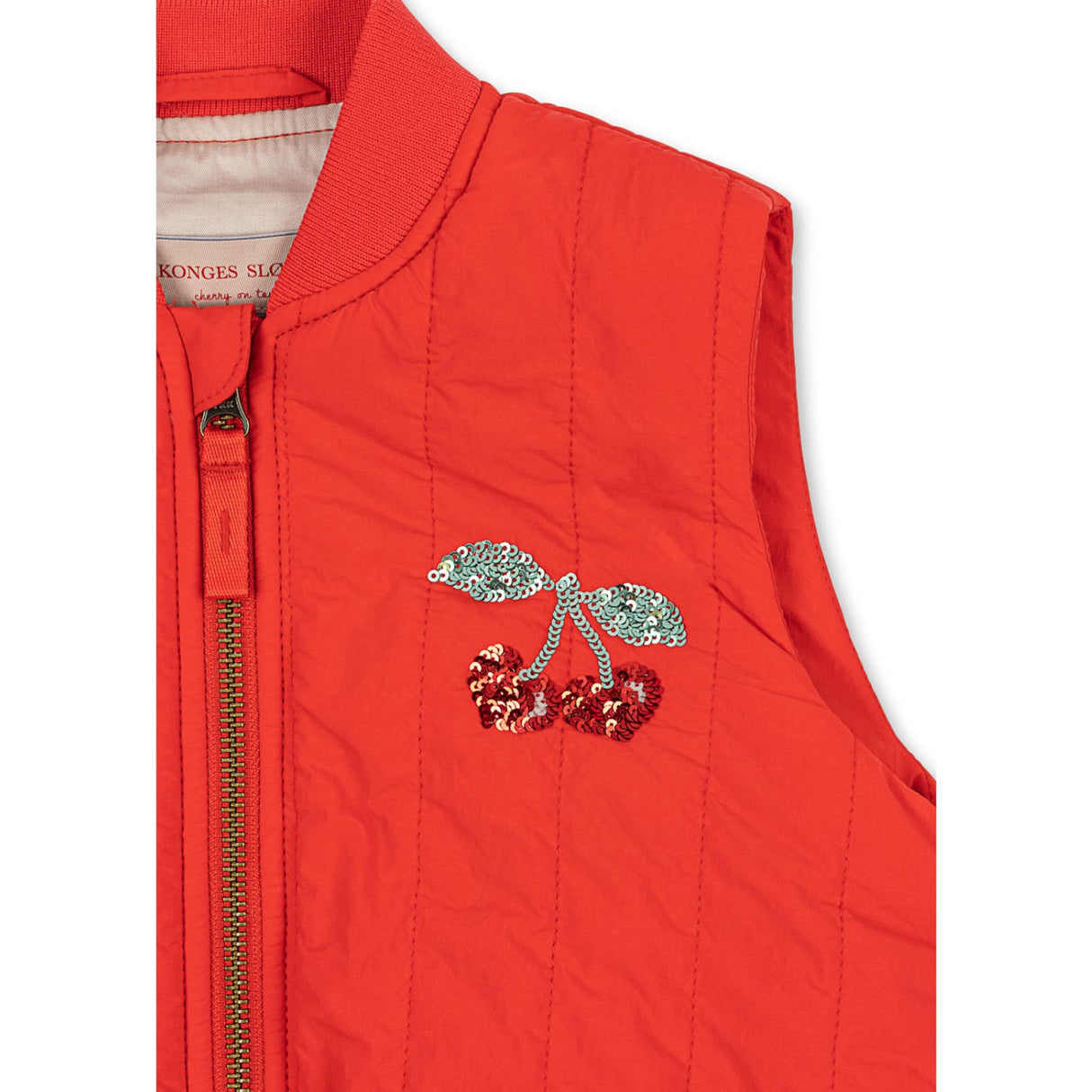 Konges Sløjd Fiery Red Juno Paliet Vest