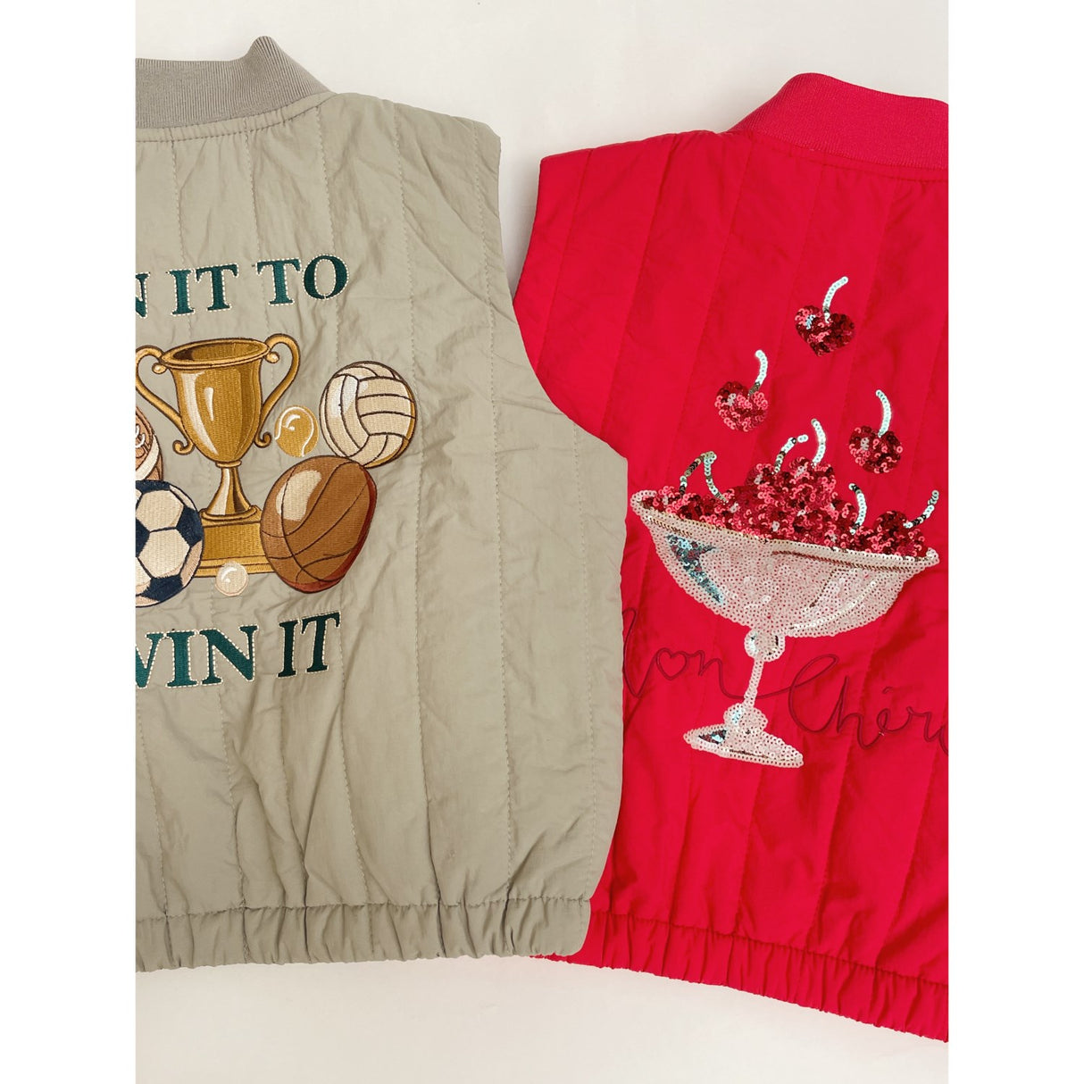 Konges Sløjd Fiery Red Juno Paliet Vest