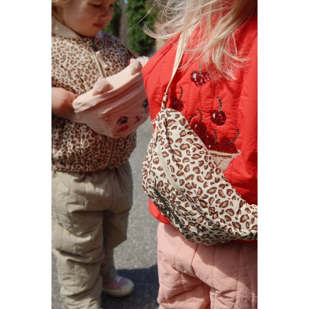 Konges Sløjd Fiery Red Juno Paliet Bomber Jakke