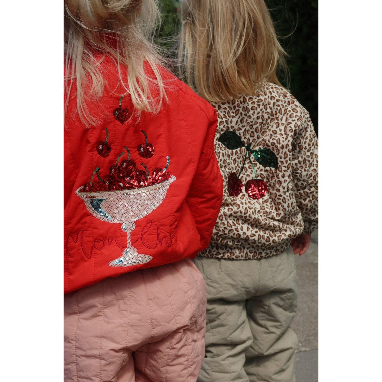 Konges Sløjd Leo Juno Printed Paliet Bomber Jakke