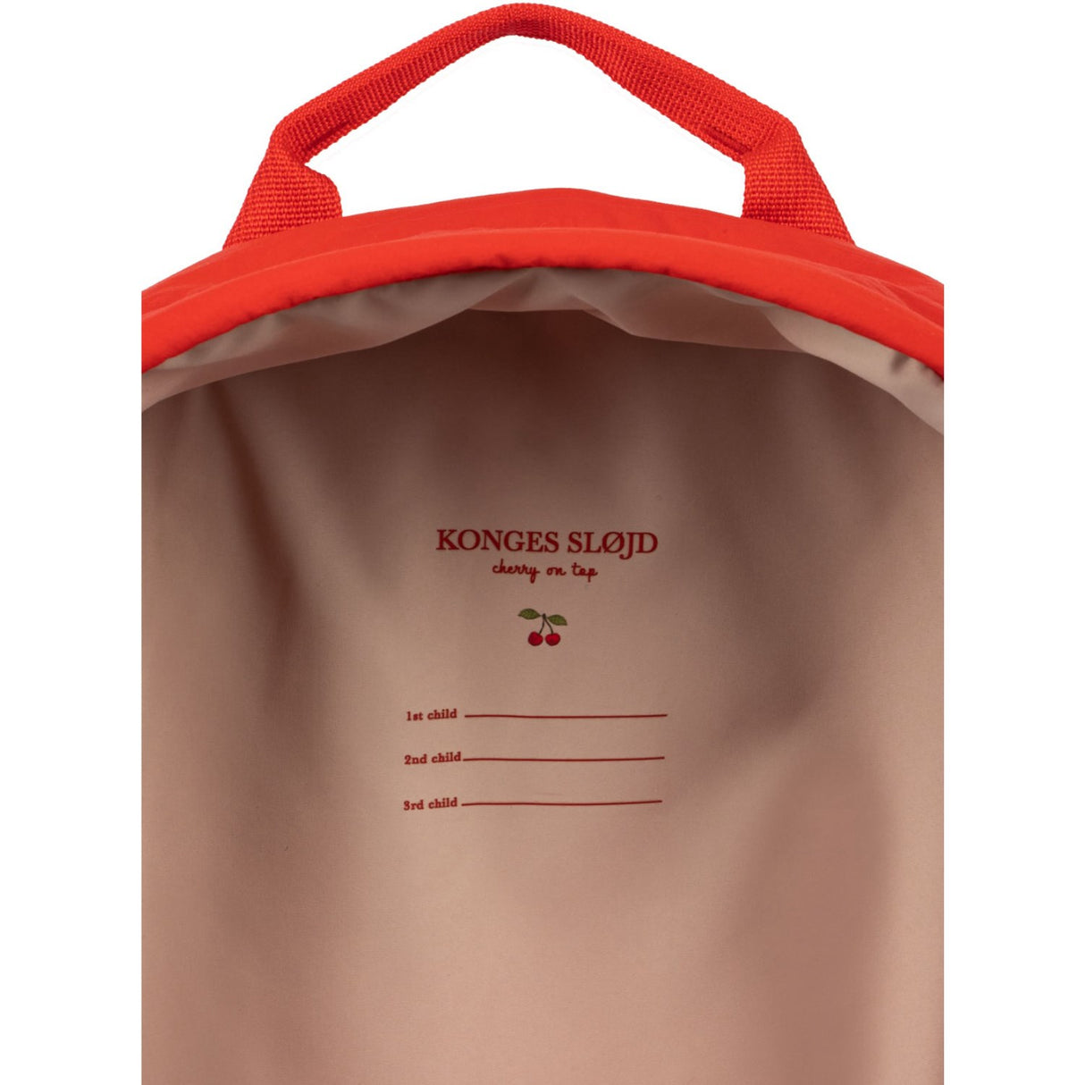 Konges Sløjd Fiery Red Juno Paliet Rygsæk