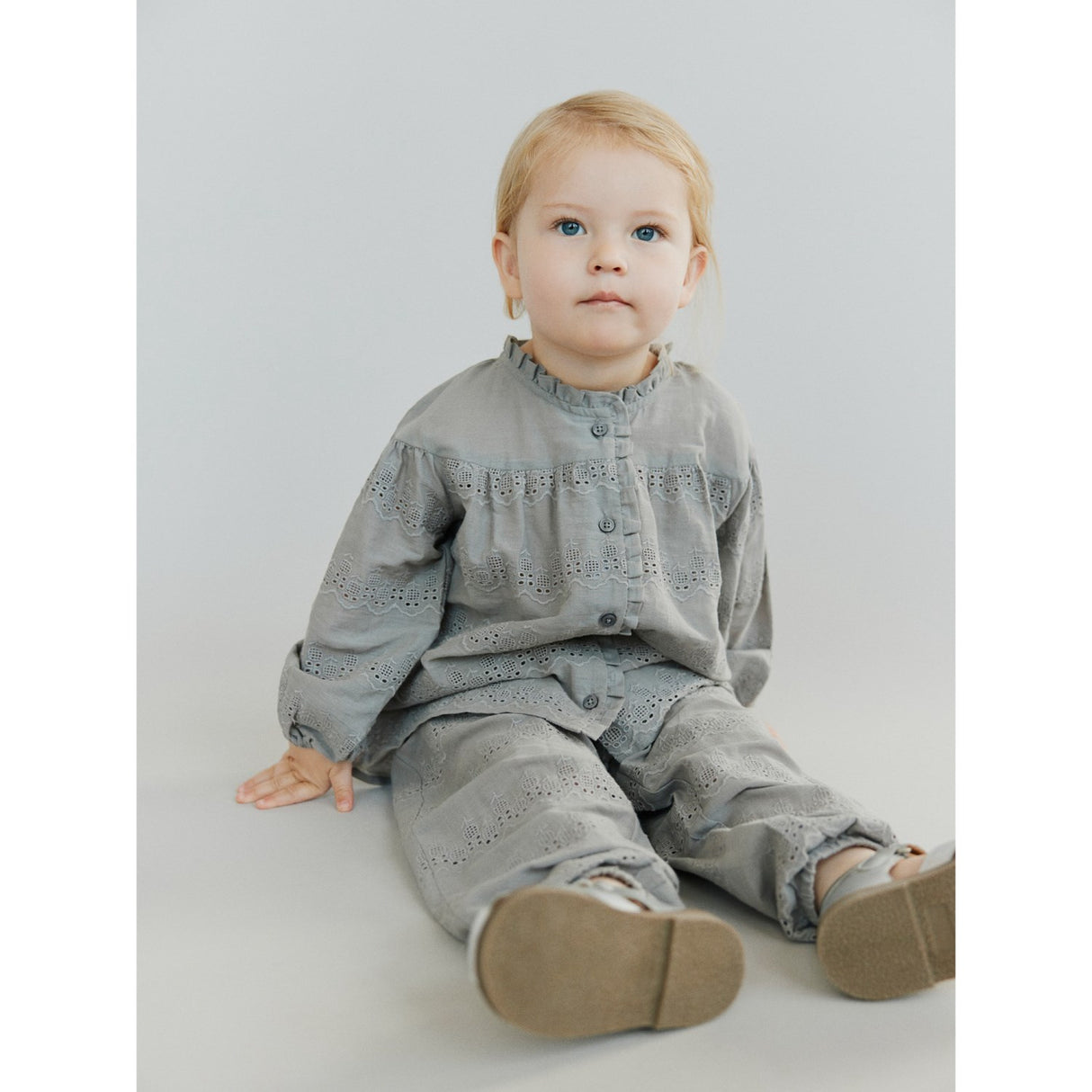 Sofie Schnoor Stone Grey Aylinkb Skjorte