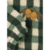 Konges Sløjd Green Check Jody Bamse Jakke Grs