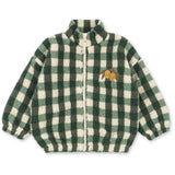 Konges Sløjd Green Check Jody Bamse Jakke Grs
