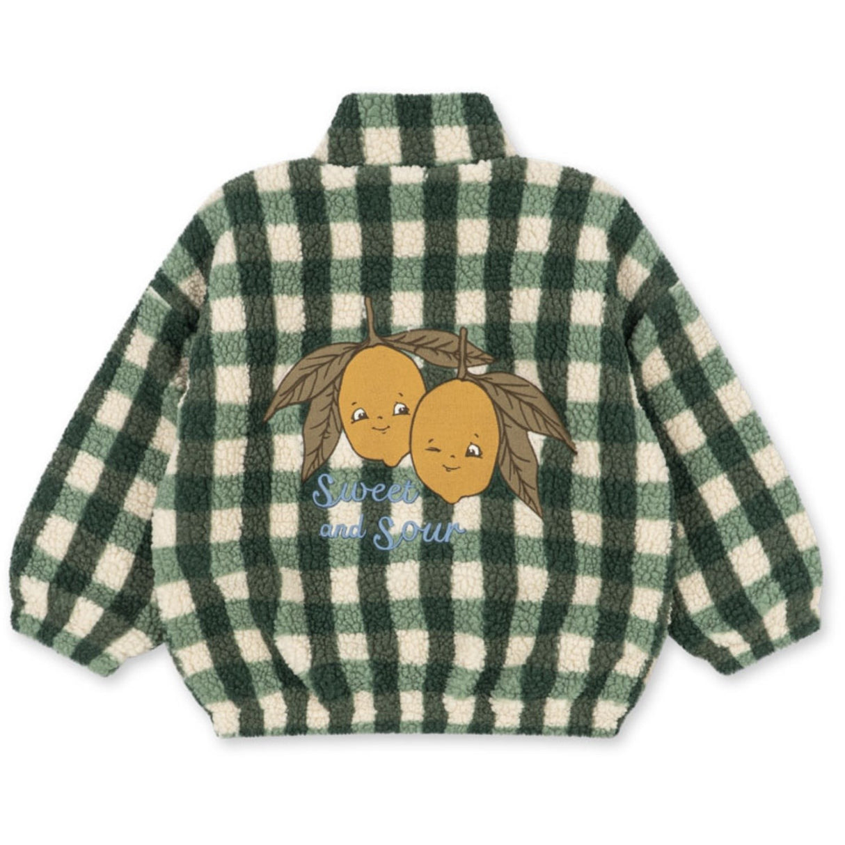 Konges Sløjd Green Check Jody Bamse Jakke Grs