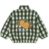 Konges Sløjd Green Check Jody Bamse Jakke Grs