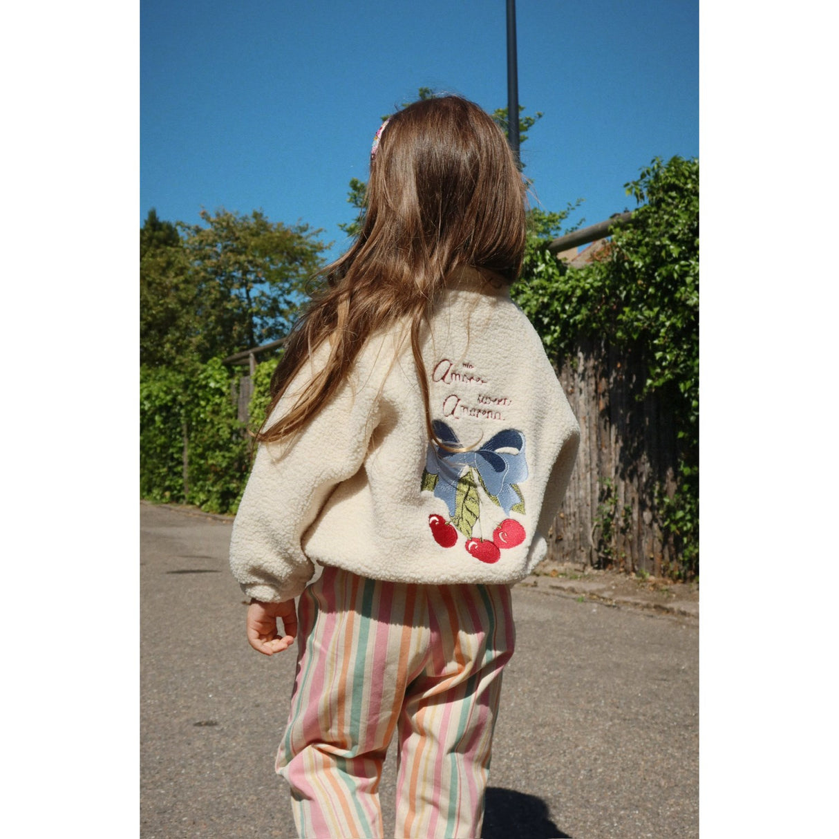 Konges Sløjd White Smoke Jazz Bamse Jakke Grs