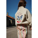 Konges Sløjd White Smoke Jazz Bamse Jakke Grs