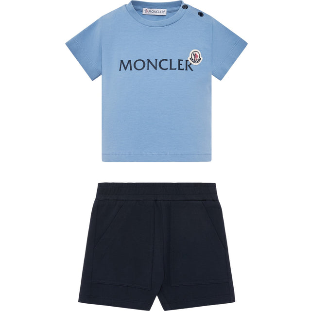 Moncler Dark Blue Shorts Sæt