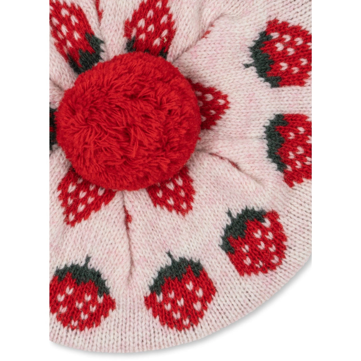 Konges Sløjd Strawberry Belou Strik Beret