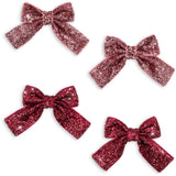 Konges Sløjd Pink Mix 4 Pak Glitter Sløjfe Hair Clips