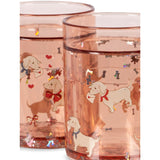 Konges Sløjd Woof Letter Rose 2 Pak Glitter Kopper