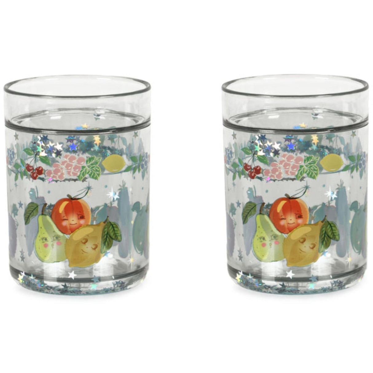 Konges Sløjd Fruity 2 Pak Glitter Cups