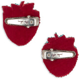 Konges Sløjd Strawberry 2 Pak Strawberry Beaded Hair Clip
