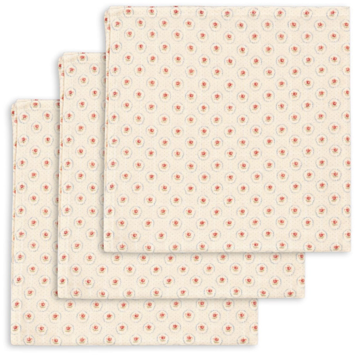 Konges Sløjd Mirage 3 Pak Muslin Cloth Gots