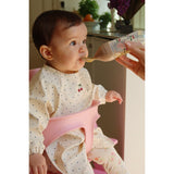 Konges Sløjd Navy Dot/Rain Washed 2 Pak Dinner Hagesmæk Med Ærmer