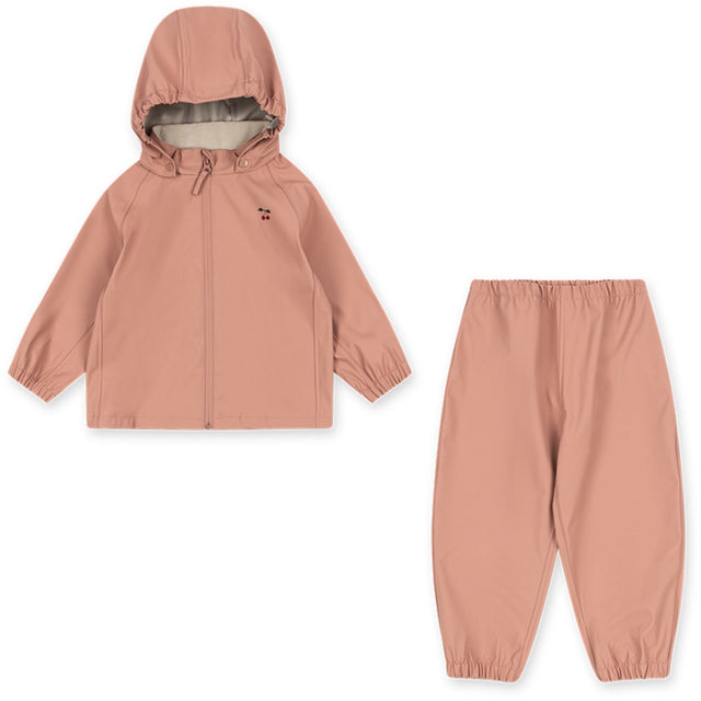 Konges Sløjd Cameo Brown Plainy Regnsæt