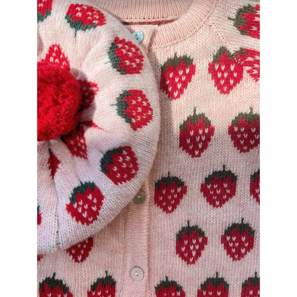 Konges Sløjd Strawberry Belou Strik Cardigan