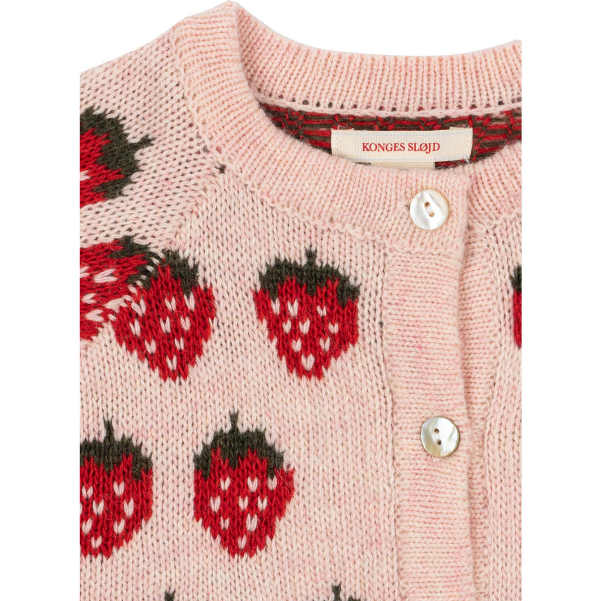 Konges Sløjd Strawberry Belou Strik Cardigan