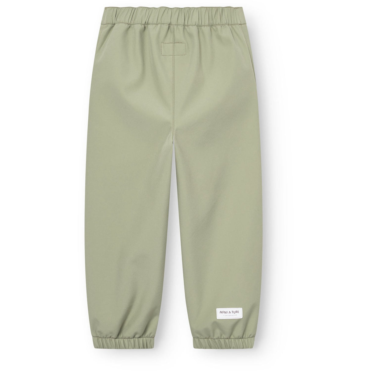 Mini A ture Tea Green Mataiano Softshell Pants. Grs