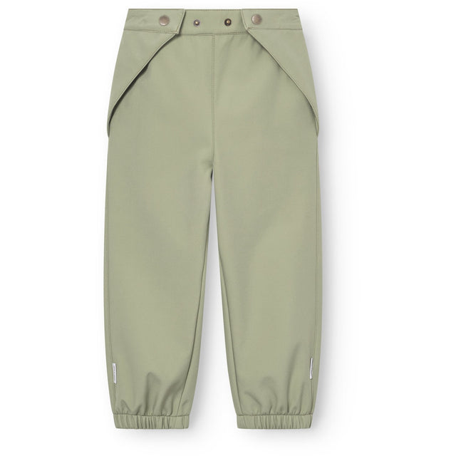 Mini A ture Tea Green Mataiano Softshell Pants. Grs