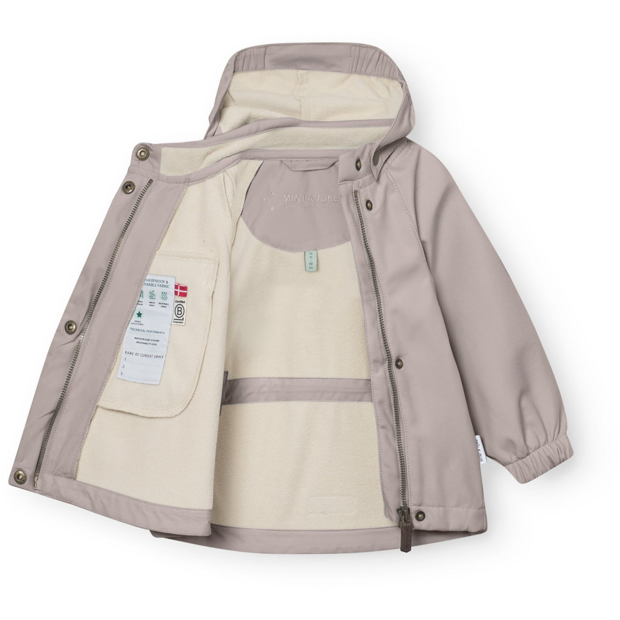 Mini A ture Opal Matwai Softshell Jacket. Grs