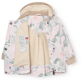 Mini A ture Print Petal Topography Matwiami Fleece Lined Jacket. Grs