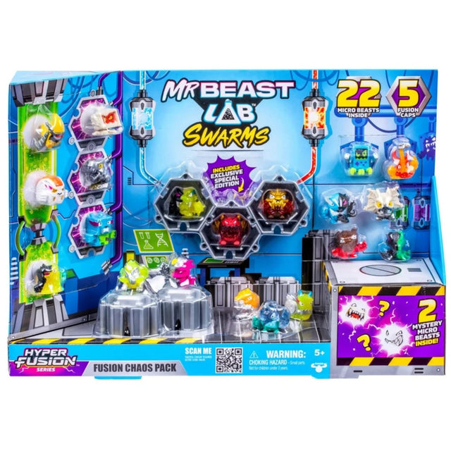 Mr. Beast Lab Blue Lab, Swarms, Fusion Chaos Pk