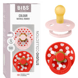 Bibs Blossom/Candy Apple Sut Studio Colour 2-Pak Polka Latex
