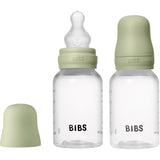 Bibs Sage Baby Flaske Round Silikone 2-Pak 150 Ml Slow Flow