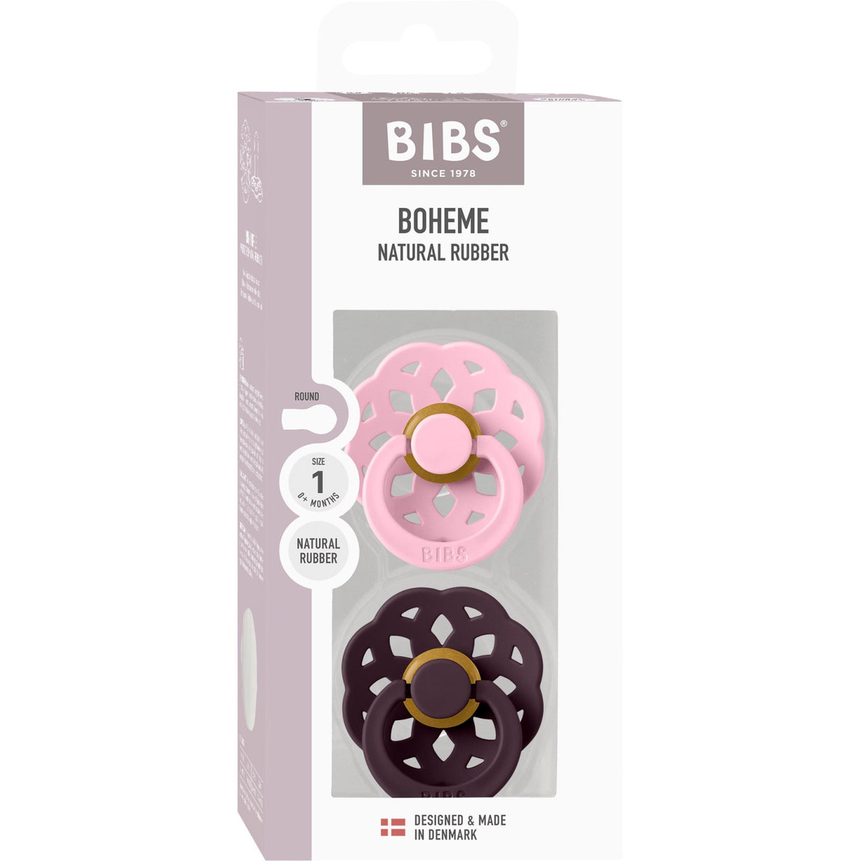 Bibs Pink/Plum Sut Boheme 2-Pak Latex
