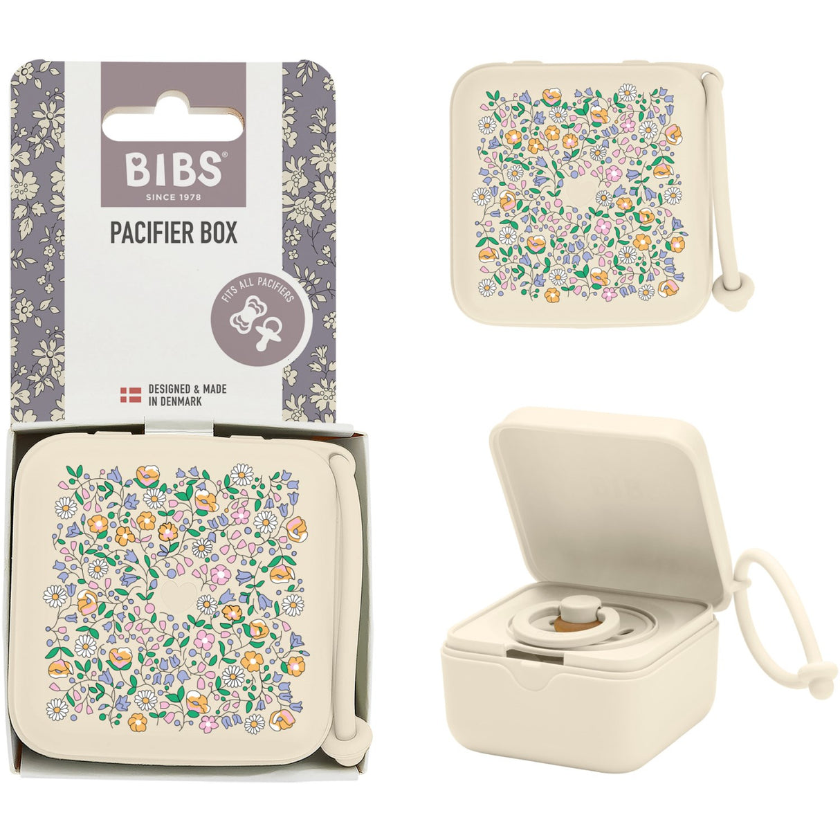 Bibs X Liberty Ivory Sutteboks Chloe Meadow