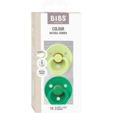 Bibs Matcha/Cactus Sut Colour 2-Pak Anatomical Latex