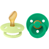 Bibs Matcha/Cactus Sut Colour 2-Pak Anatomical Latex