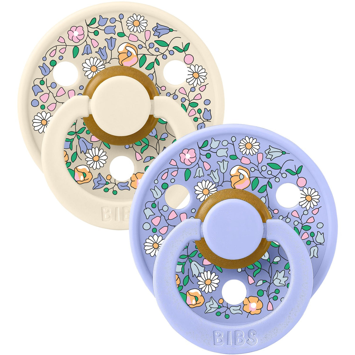 Bibs X Liberty Ivory Mix Sut Colour 2-Pak Chloe Meadow Latex