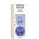 Bibs Hush/Grape Sut Colour 2-Pak Anatomical Latex