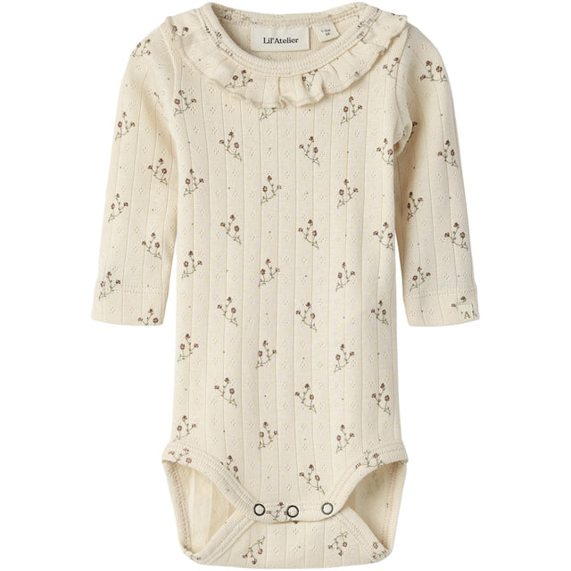 Lil'Atelier Novelle Peach Flower Nbfrachello Ria Ls Slim Body Lil