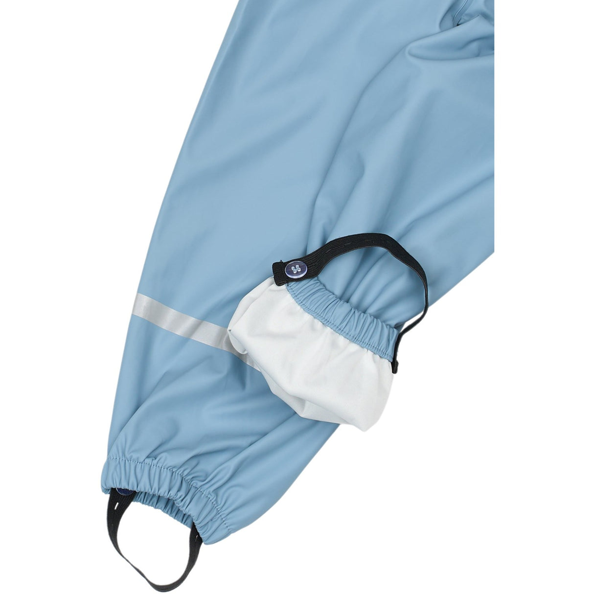 Mikk-Line Faded Denim Pu Rain Sæt W/O Susp.